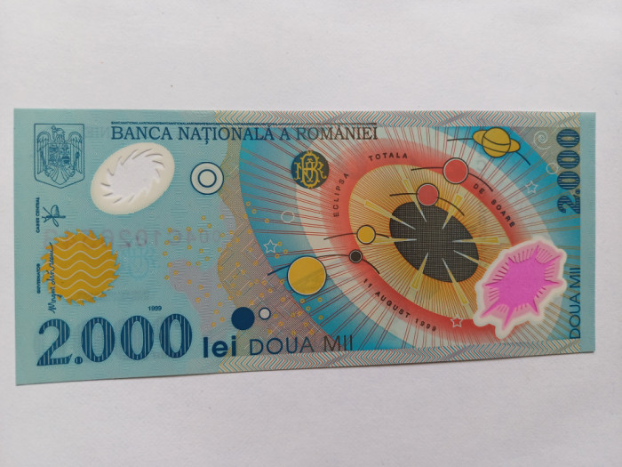 Romania -2000 lei 1999-aUNC