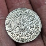3 kreuzer 1670 SHS , argint , detalii