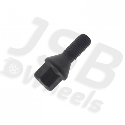 Prezon negru jante aliaj M12x1.5 25 mm BMW, Renault, Mini Cooper foto