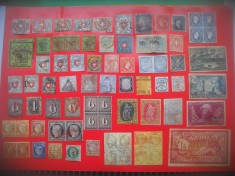 HOPCT ELVETIA CANTOANE SI...LOT 77 TIMBRE VECHI STAMPILATE-FALS DE EPOCA/ REPLICI