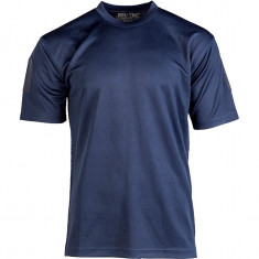 Tricou Tactic QUICKDRY Velcro Bleumarin Mil-Tec (Marime: L)