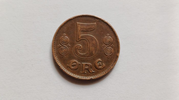 Danemarca -5 Ore 1919