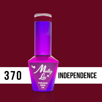 MOLLY LAC UV/LED Pin Up Girl - Independence 370, 10ml foto