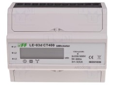 Contor Digital pentru Șină DIN LCD 1,5A LE03D-CT400