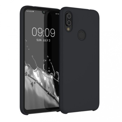 Husa Kwmobile pentru Xiaomi Redmi Note 7/Redmi Note 7 Pro, Silicon, Negru, 48714.01 foto