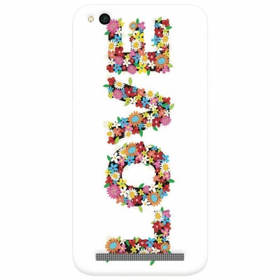 Husa silicon pentru Xiaomi Redmi 5A, Love Made By Flowers foto