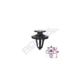 Clips Tapiterie Pentru Alfa, Citroen, Fiat, Peugeot 8X21.4Mm Negru - Set 10 Buc 132433 C70303-RMX