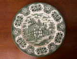 FARFURIE DIN PORTELAN ENGLISH IRONSTONE TABLEWARE- STAFFORDSHIRE D20CM