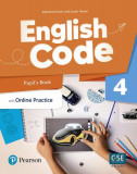 English Code British 4 Pupil&#039;s Book + Pupil Online World Access Code pack - Paperback brosat - Katharine Scott, Susan House - Pearson