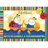 Bogy&oacute; &eacute;s Bab&oacute;ca a Var&aacute;zsszigeten - kifestőf&uuml;zet - Bartos Erika