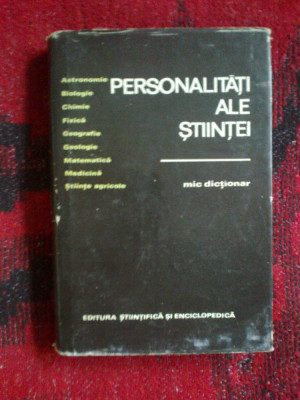 n7 Personalitati ale stiintei - Mic dictionar foto
