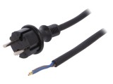 Cablu Electric 2x1,5mm2 4m Negru 16A