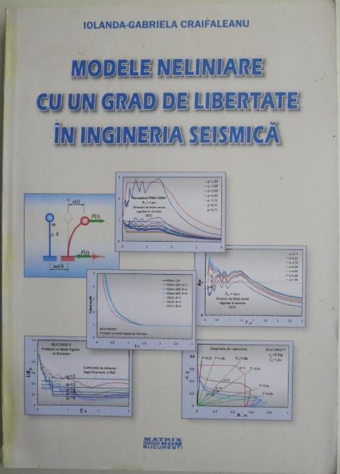 Modele neliniare cu un grad de libertate in ingineria seismica &ndash; Iolanda-Gabriela Craifaleanu