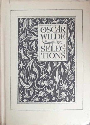 SELECTIONS FROM OSCAR WILDE VOL.2 THE IMPORTANCE OF BEING EARNEST-OSCAR WILDE-219657 foto