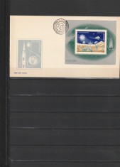 RO - FDC - INCHEIEREA PROGRAMULUI APOLLO ( LP 815 ) 1972 ( 1 DIN 1 ) foto
