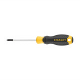 Stanley STHT16155-0, surubelnita Cushion Grip cu varful cruce PH1 si lungimea tijei de 75mm, PH1x75