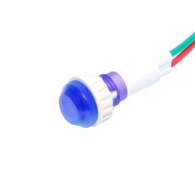 Indicator martor albastru cu fir elSales, ELS-MA220, 220V foto