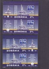 ROMGAZ ,SERIE CU VINIETA STANGA SI DREAPTA DIFERITE,2009,Lp.1831 MNH ** foto