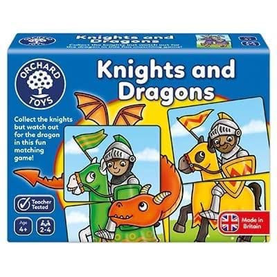 Joc educativ - puzzle Cavaleri si Dragoni KNIGHTS AND DRAGONS foto