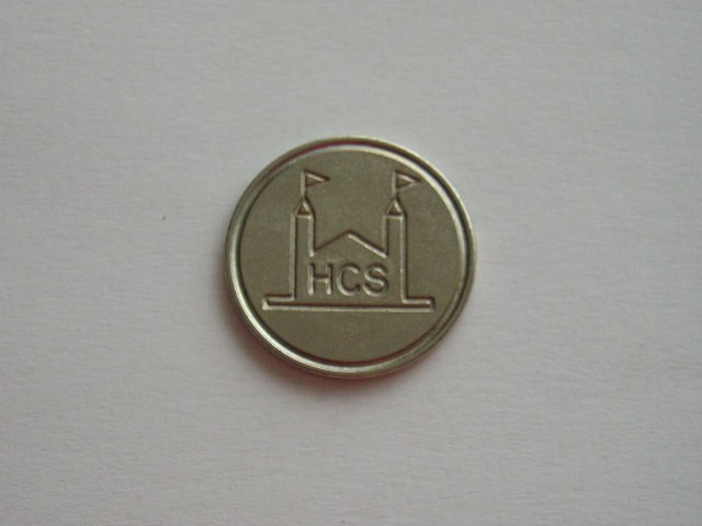 M3C1 27 - Jeton de colectie - inscriptia HCS - PAT - M97D