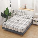 Cumpara ieftin Husa de Pat Cocolino cu Elastic + 2 Fete de Perna pentru Pat Dublu - SUZ139