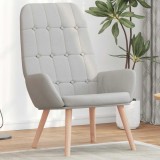 VidaXL Scaun de relaxare Cloud Grey Fabric 4102651