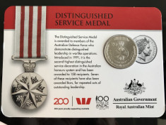 Moneda Australia 20 centi 2017, comemorativa - seria ANZAC foto