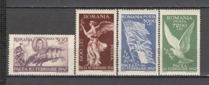 Romania.1947 Pacea ZR.126