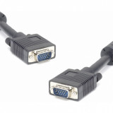 Cablu VGA ecranat T-T 2 x ferita 7m, KPVMC07, Oem