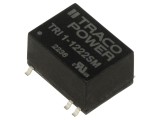 Convertor DC/DC 1W 12V/-12V 10,8-13,2V