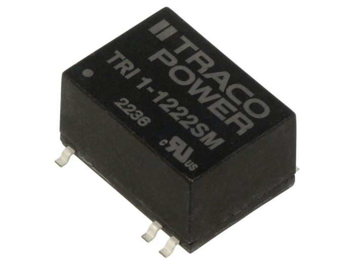 Convertor DC/DC 1W 12V/-12V
