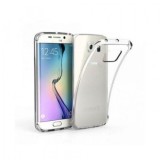 Husa Transparenta Silicon Slim 0.3mm MyStyle Samsung Galaxy S6 Edge TPU Protectie Anti-alunecare