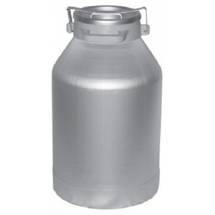 Bidon din aluminiu cu capac - 30 litri
