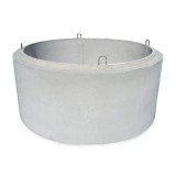 Camin din beton rotund &Phi; 200 cm, h 100 cm