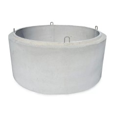 Camin din beton rotund &Phi; 200 cm, h 100 cm