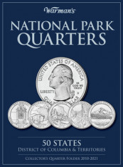 National Park Quarters Collector&amp;#039;s Quarter Folder 2010-2021: 50 States, District of Columbia &amp;amp; Territories foto