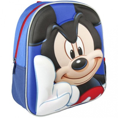 Rucsac Cerda Mickey Mouse 3D, 25x31x10 cm, albastru foto