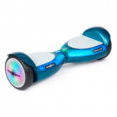 Hoverboard Electric Coral RGB, 200 W, viteza 12 km/h, 4000 mAh, roti 6.5 inch, 2 motoare