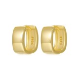 Cumpara ieftin Cercei argint 925, JW1667, model patrat, placati cu aur