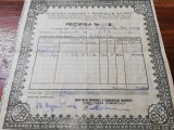 Recipisa Societatea Comunala a Tramvaielor Bucuresti, STB, aug. 1942, Imprumut