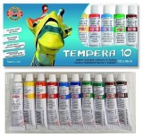 Tempera KHN 10/set GIRAFA 16ml, koh-i-noor