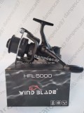 Mulineta WIND BLADE HFL5000 tambur long cast si BAITRUNNER 8rulmenti