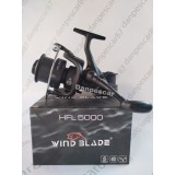 Mulineta WIND BLADE HFL5000 tambur long cast si BAITRUNNER 8rulmenti