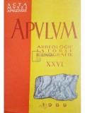 I. Al. Aldea (red.) - Apulum, vol. XXVI (Editia: 1989)