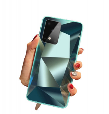 Huse telefon cu textura diamant Samsung Galaxy S20 Ultra , Verde foto
