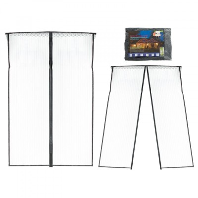 Plasa de tantari magnetica pentru usa, dimensiune 160 x 230 cm foto