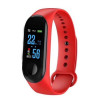 Bratara Fitness TarTek M3 Fitness Band, Display OLED, Notificari, Pedometru, Bluetooth, Rosu