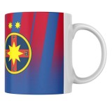 Cana alba personalizata &bdquo;FCSB&rdquo; , INOVATIX&reg;. 330ml, Oem
