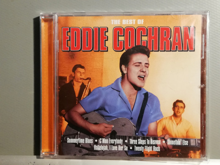 Eddie Cochran - The Best Of (1996/EMI/EU) - CD ORIGINAL/Nou-Sigilat
