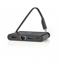 Adaptor USB Type C - HDMI USB3.0 Gigabit Ethernet USB Type C PD 100W